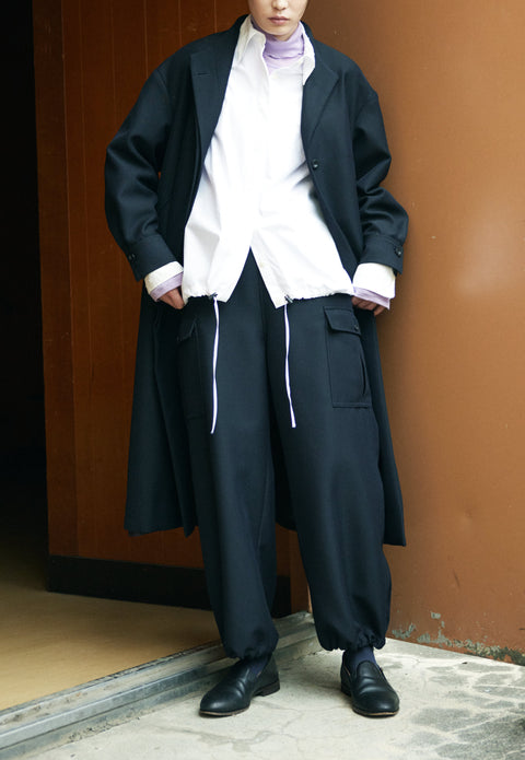 Cargo Pants with Drawcord Hem|カーゴPK裾ドローコードパンツ
