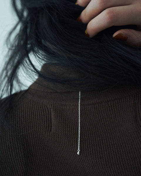 Tsubomi Necklace|つぼみネックレス(SILVER)