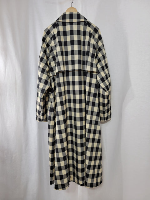 Raglan Sleeve Classic Check Coat|ラグラン切替コート