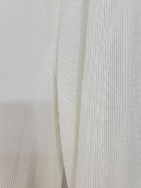 Back Collar Long Sleeve Cut & Sewn Top|後衿ロングスリーブカットソートップス