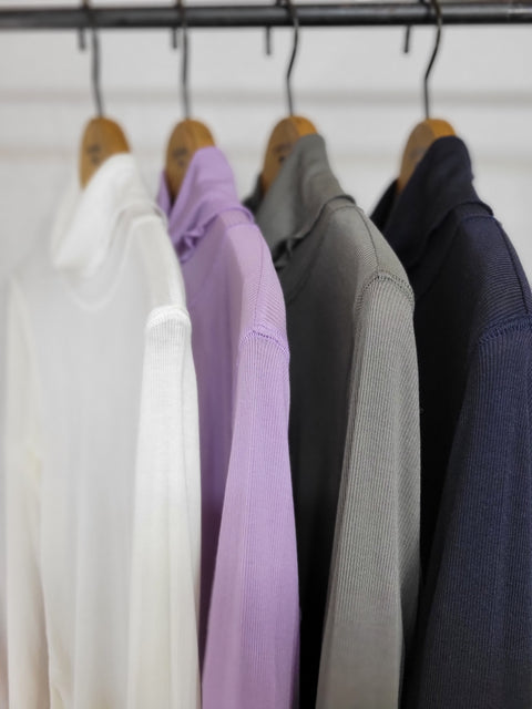 後衿ロングスリーブカットソーTOPS