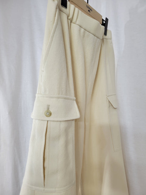 YM5 カーゴPK裾ドローコードパンツ