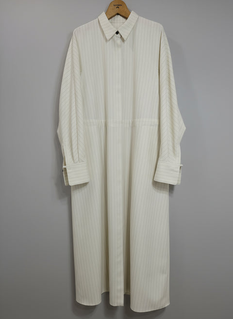 Wrinkle-Resistant Godet Sleeve Dress|防シワマチスリーブワンピース