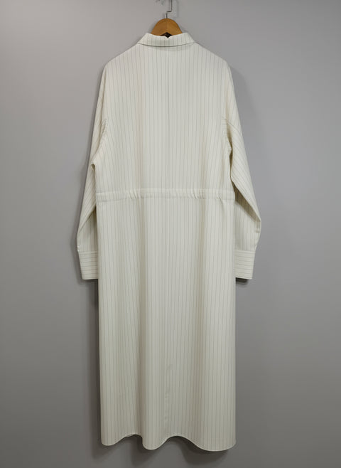 Wrinkle-Resistant Godet Sleeve Dress|防シワマチスリーブワンピース