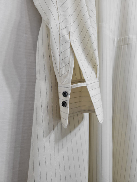 Wrinkle-Resistant Godet Sleeve Dress|防シワマチスリーブワンピース