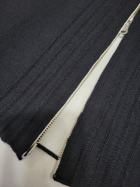 Stand Collar ZIP Blouson Knit|ステンカラーZIPブルゾンニット🎪