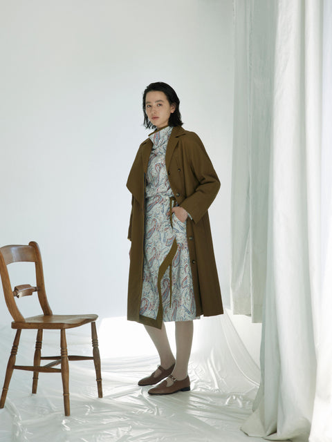 Switching Wrap Skirt|切替巻きスカート