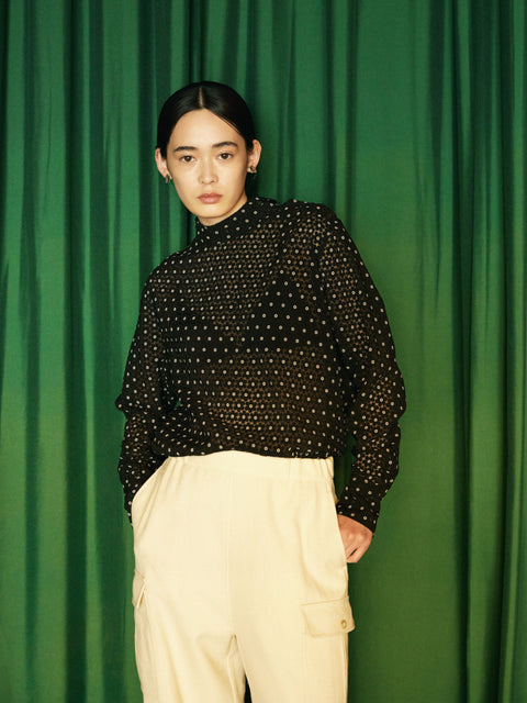 YM5 カーゴPK裾ドローコードパンツ