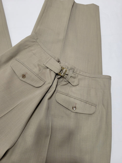 Wide One-Tuck Pants|ワイドワンタックパンツ wool