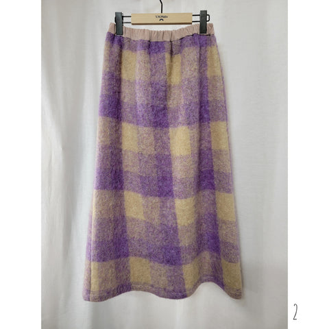 I-Line Elastic Waist Skirt|Iラインウエストゴムスカート