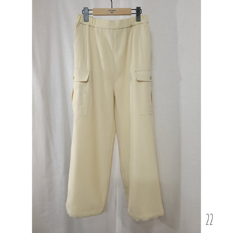 YM5 カーゴPK裾ドローコードパンツ
