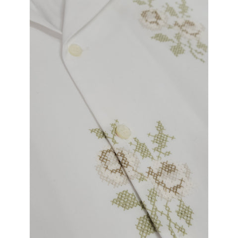 YN2ヨークギャザーオープンカラーシャツ