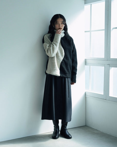 Petal Collar Cut &amp; Sewn Top｜ペタル衿トップスカットソー