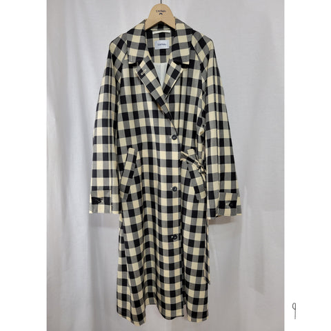 Raglan Sleeve Classic Check Coat｜ラグラン切替コート