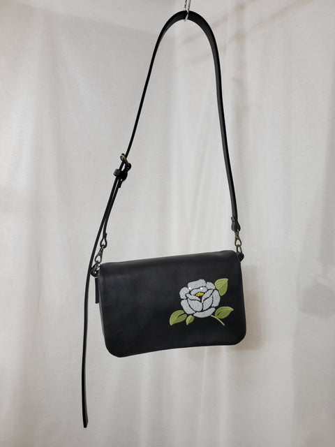 受注Order Leather Bag　刺繍 : TSUBAKI