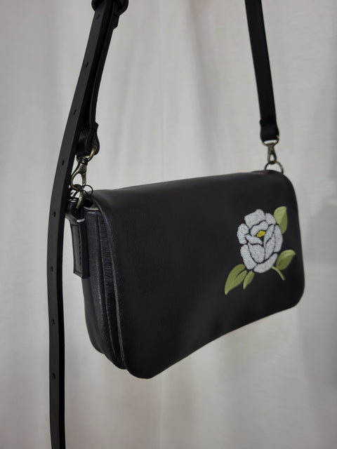 受注Order Leather Bag　刺繍 : TSUBAKI